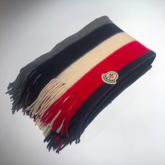 MONCLER | Tri-Color Scarf LARGE - Picture 2 of 6
